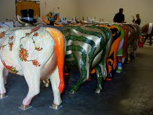 Feng Shui Cow Art